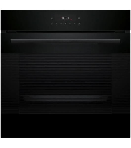 Электрический духовой шкаф Bosch HJG852YB0T Serie 6, 60 см, 66 л, черный,сенсорное управление, 8 режимов+AutoPilot 30(30 автоматических программ), LCD-дисплей, галогенное освещение, самоочистка EcoClean,Soft Open and Soft Close door,телескопические направляющие на 2 уровнях