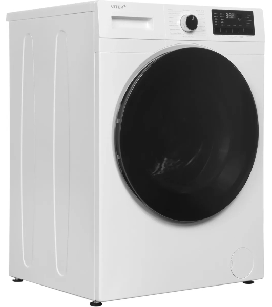 Стиральная машина Vitek VT-WME8201 белый, загрузка фронтальная 8 кг, 1200 об/мин, класс A+++
