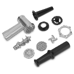 Мясорубка электрическая Vitek VT-3615 черный, 1700 Вт, 2.0 кг/мин, реверс, защита от перегрузки, насадки - 4, фото2