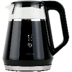 Чайник Centek CT-0019, 1100 Вт, стекло, черный и серебристый, фото8