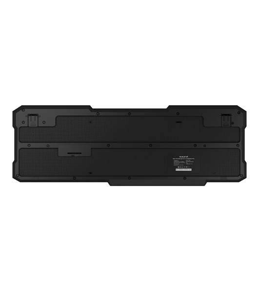 Комплект клавиатура+мышь Maxvi KWS-06 Combo беспроводной, USB, 1600 DPI, чёрный