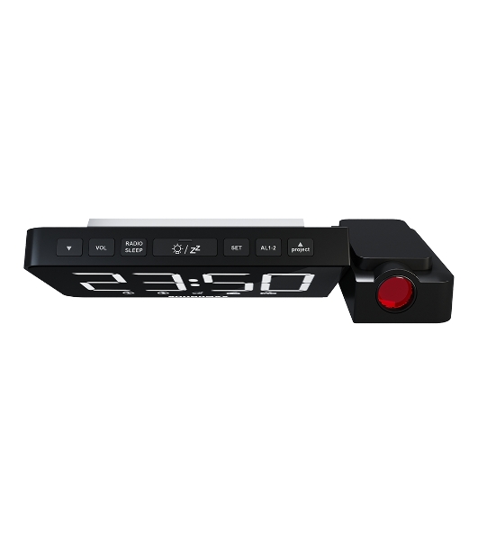 Радиобудильник SoundMax SM-1539(черный с белым)