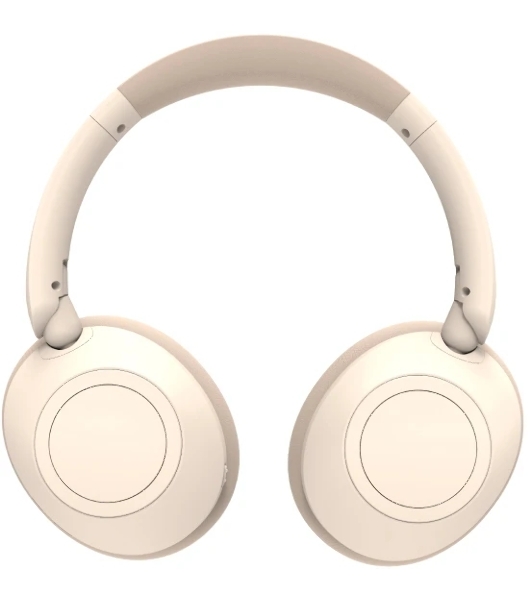Беспроводные/проводные наушники Ritmix RH-475BTH бежевый, накладные, Bluetooth + проводной, складная конструкция, до 6 ч