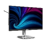 Монитор 23.8' Philips 24B2U4301 IPS 1920x1080, 120 Гц, 4 мс, 16:9, 300 кд/м², HDMI 1.4, DP 1.4, 2xUSB-C (90 Вт), USB Hub (3x USB 3.0), 3.5 Jack, динамики (2x2 Вт), RJ45, HDR10, Adaptive-Sync, черно-серебристый, фото2
