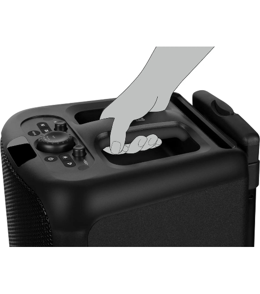 Колонка портативная SVEN АС PS-1000 черный 160W 1.0 BT/3.5Jack 8000mAh