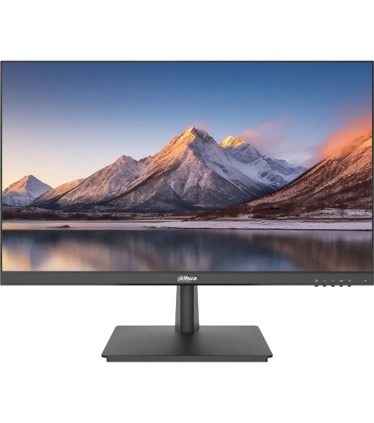 Монитор 24' Dahua DHI-LM24-L200N VA 1920x1080, 75 Гц, 5 мс, 16:9, 200 кд/м², 1xHDMI, 1xVGA, VESA 100x100 мм, черный