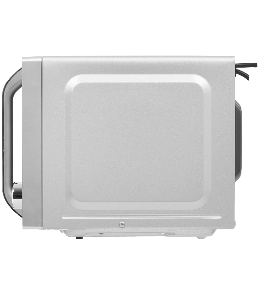 Микроволновая печь Haier HMB-DM208SA серебристый/черный, 20 л, 800 Вт, переключатели - кнопки, поворотный механизм
