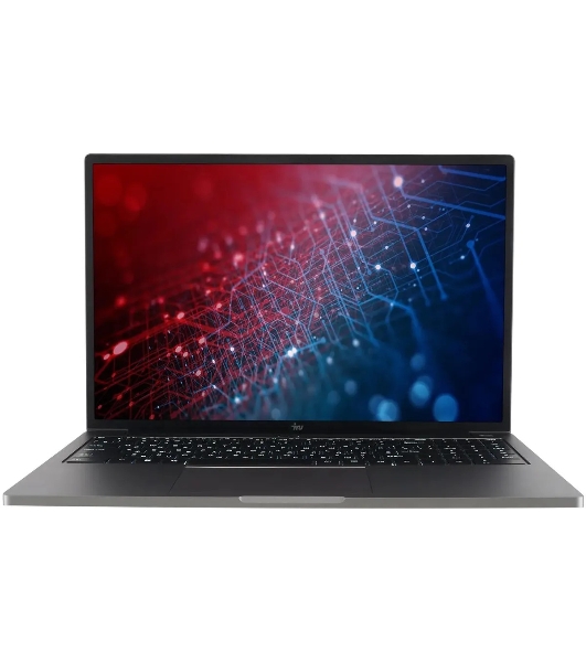 Ноутбук IRU Strato 16ALMR Core i5 12450H 16Gb SSD512Gb Intel UHD Graphics 16' IPS WUXGA (2560x1600) Windows 11 Pro silver WiFi BT Cam 5400mAh (2159330)