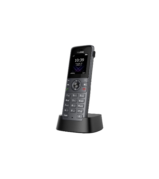 Телефон DECT-трубка Yealink W74H черный