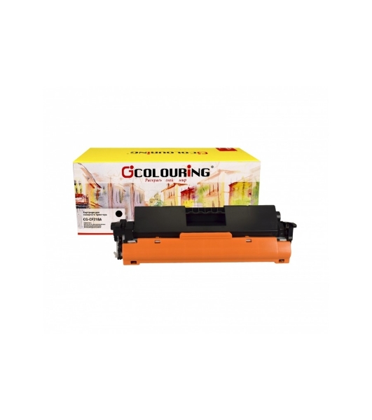 Картридж лазерный Colouring CG CG-CF218A (№18A) черный (1400 стр.) (с чипом) для HP LJ Pro M104a/M104w/M132a/M132fn/M132fw/M132nw