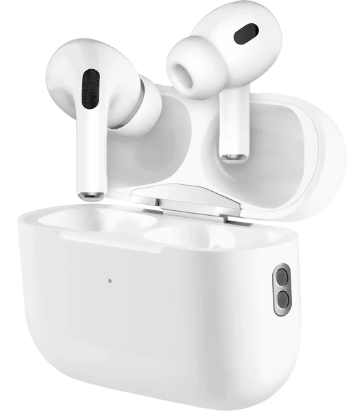 Наушники TWS Defender Apods pro белый, внутриканальные, Bluetooth, активное шумоподавление, до 4 ч
