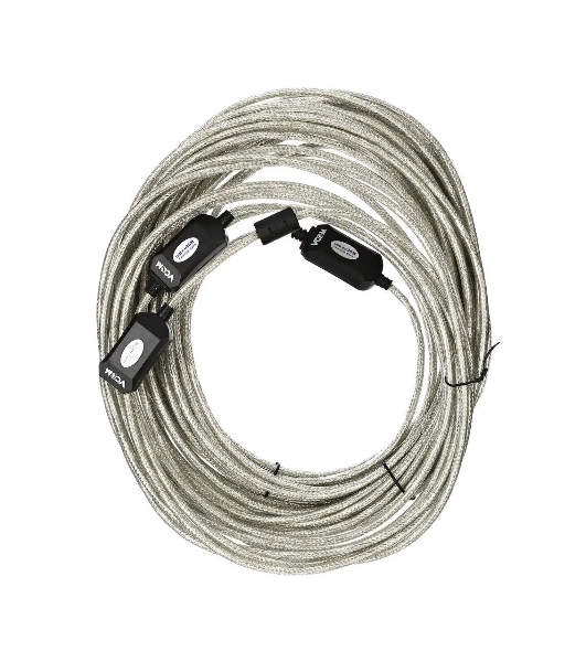 Кабель-адаптер VCOM VUS7049-25M USB2.0-repeater, удлинительный активный Am-->Af 25м
