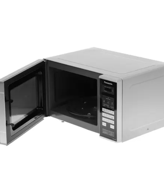 Микроволновая печь Panasonic NN-ST342MZPE серебристый, 25 л, 800 Вт, переключатели - сенсор
