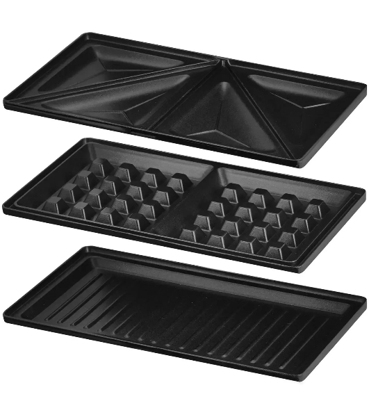 Вафельница Vitek VT-2626 850Вт черный/серебристый