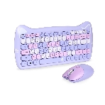 Комплект клавиатура+мышь Smartbuy 668396AG-KT беспроводной, USB, 1600 DPI, сиреневый/фиолетовый, фото3