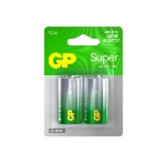 Алкалиновые батарейки GP Super Alkaline G-Tech 14А типоразмера C - 2 шт. на блистере (2 шт.), фото 1