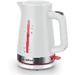 Электрочайник Bosch TWK4M221 белый, 1.7 л, 2400 Вт, скрытый нагревательный элемент, фото 1