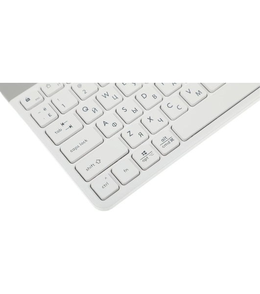 Клавиатура проводная A4Tech Fstyler FK25, USB, белый/серый