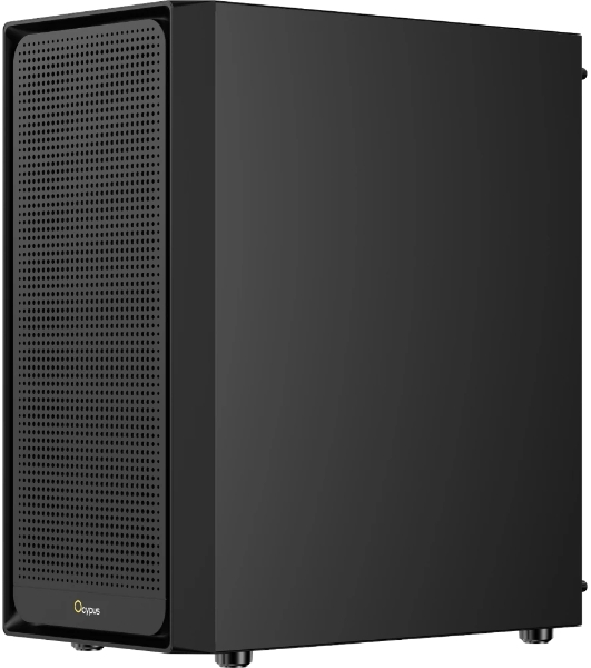 Компьютерный корпус Ocypus Gaммa C50 без БП черный (Gaммa-C50-BKG000XX-GL)