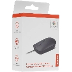 Мышь проводная Lenovo 540 синий, 2400 dpi, USB-C, кнопки - 4, фото2