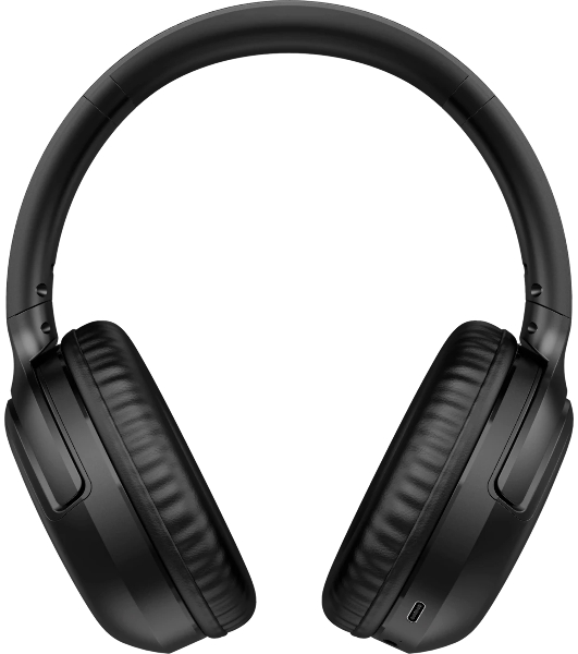 Беспроводные/проводные наушники Defender FreeMotion B1035 черный, накладные, Bluetooth + проводной, складная конструкция