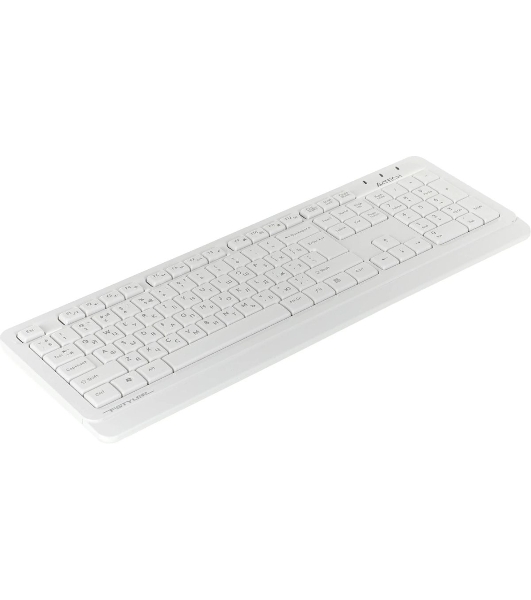 Комплект клавиатура+мышь A4Tech FStyler FG1012 беспроводной, USB, 1200 DPI, белый