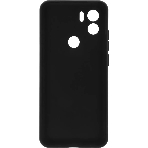 Чехол (клип-кейс) BoraSCO для Xiaomi Redmi A1+ Silicone Case черный (70938), фото2