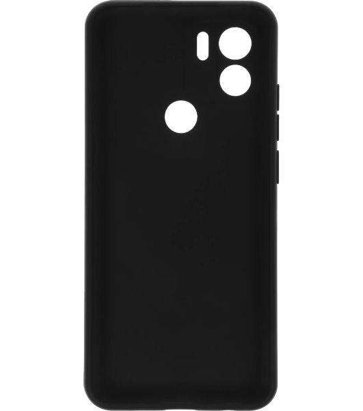 Чехол (клип-кейс) BoraSCO для Xiaomi Redmi A1+ Silicone Case черный (70938)