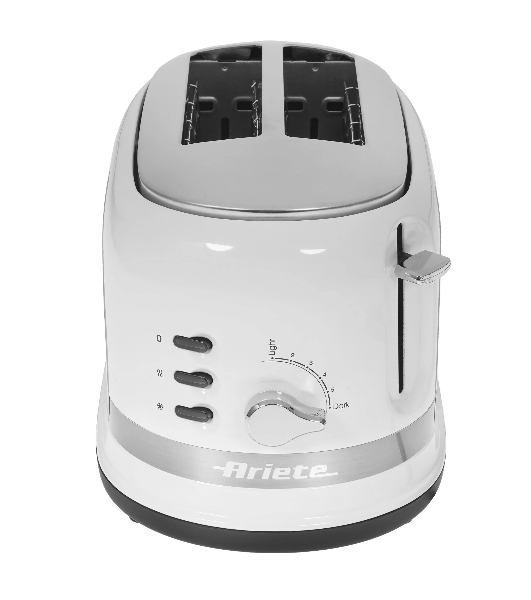 Тостер Ariete Moderna белый, 800 Вт, 2 слота