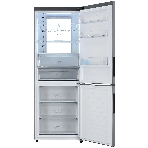 Холодильник Haier C4F744CMGU1 нержавеющая сталь двухкамерный 303/136л морозилка снизу, No Frost, фото2