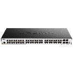 Коммутатор D-Link DGS-1510-52X/A2A, 48×1 Гбит/с + 4×10 Гбит/с SFP+, управляемый, фото 1