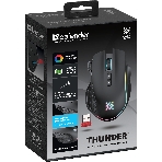 Мышь беспроводная Defender Thunder GM-213 черный, 1600 dpi, радиоканал, USB, кнопки - 8, фото5