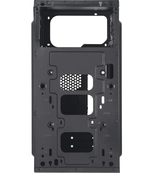 Компьютерный корпус Digma DCC-MN301 черный без БП mATX 1x80мм 2x120мм 1xUSB 2.0 1xUSB 3.0 audio