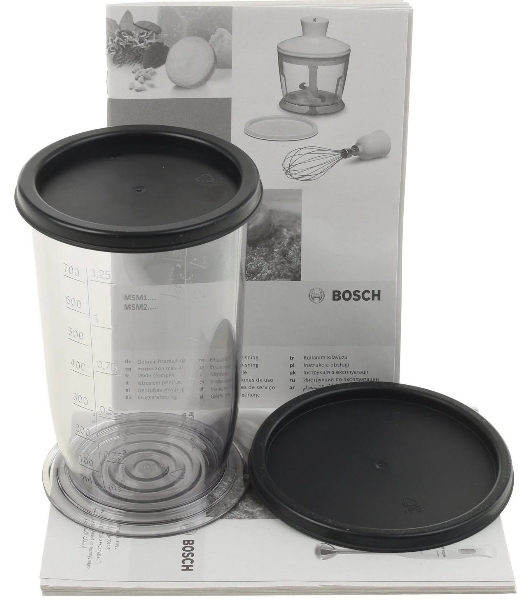 Блендер погружной Bosch MSM2620B черный, 600 Вт, 1 скорость