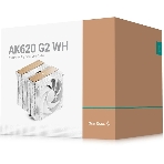 Кулер для процессора DEEPCOOL AK620 G2 WH LGA1851/1700/1200/115X/AM5/AM4 (8шт/кор, TDP 260W, PWM, DUAL Fan 120мм, 6 тепл. трубок, Copper Base, Wood-grain top cover, белый) RET (R-AK620G2-WHNNMN-GJD), фото2