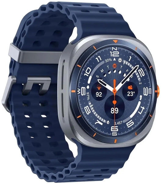 Умные часы Samsung Galaxy Watch Ultra 2025 1.5' Super AMOLED, 4G LTE, IP68, синий / титан