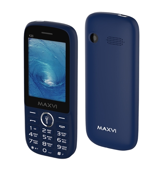 Мобильный телефон Maxvi K20 синий