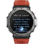 Умные часы Amazfit T-Rex 3 A2323, 1.5' AMOLED, Wi-Fi, Bluetooth, 10ATM, темно-серый / красный, фото2