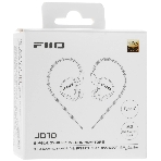 Гарнитура внутриканальные Fiio JD10 Type C 1.2м прозрачный/черный проводные крепление за ухом (80004221), фото3