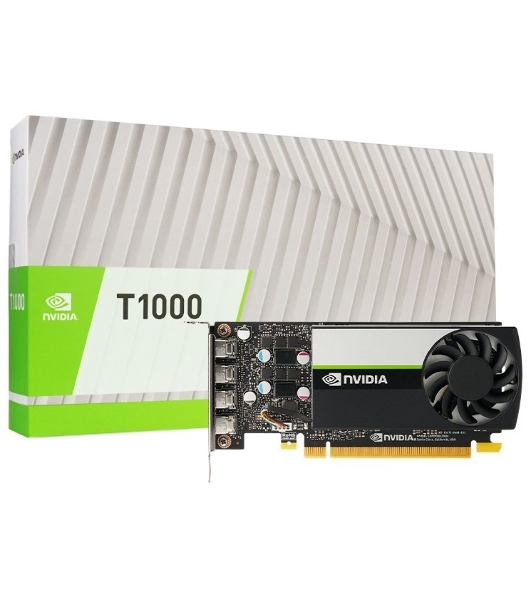 Видеокарта NVIDIA Quadro T1000 4G - BOX, brand new original with individual package, - include ATX and LT brackets (900-5G172-2550-000) (023076)