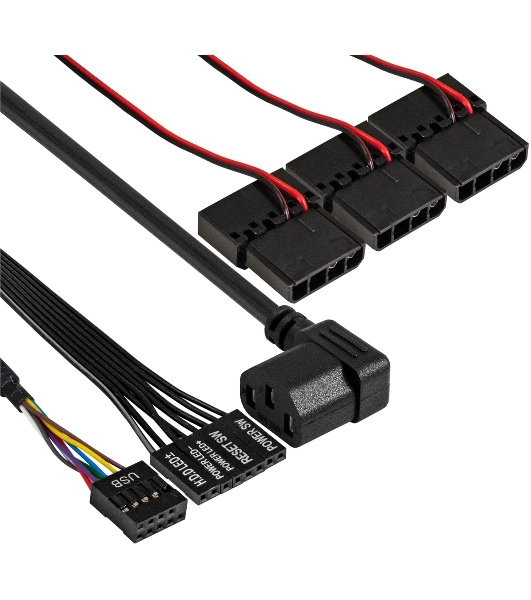 Серверный корпус ExeGate Pro 2U550-04 (RM 19', высота 2U, глубина 550, БП 2U-920ADS, 2*USB)