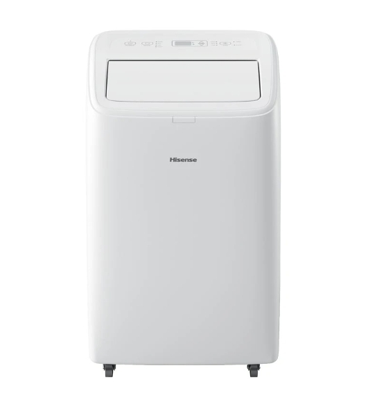 Кондиционер мобильный Hisense AP-09CW4GNCS00 9000 BTU, 18 м², 52 дБ, охлаждение, осушение, белый