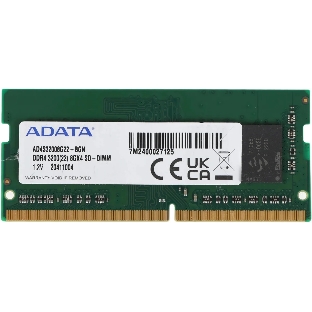 Оперативная память ADATA, DDR4, 8GB (1x8GB), 3200MHz, CL22, SO-DIMM, OEM