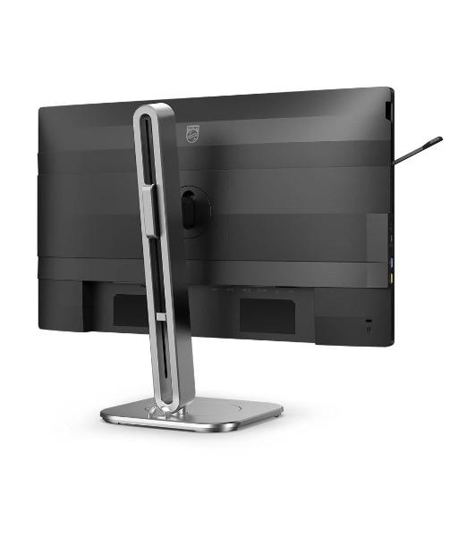 Монитор 23.8' Philips 24B2U4301 IPS 1920x1080, 120 Гц, 4 мс, 16:9, 300 кд/м², HDMI 1.4, DP 1.4, 2xUSB-C (90 Вт), USB Hub (3x USB 3.0), 3.5 Jack, динамики (2x2 Вт), RJ45, HDR10, Adaptive-Sync, черно-серебристый