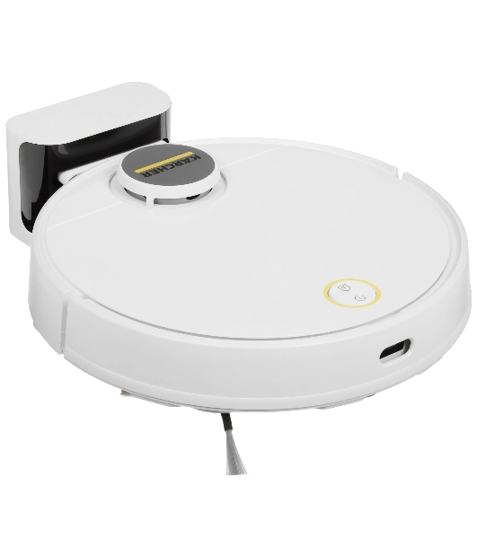 Робот-пылесос Karcher RVC 3 Comfort белый, 2600 мАч Li-Ion, уборка сухая/влажная, пылесборник контейнер 0.5 л