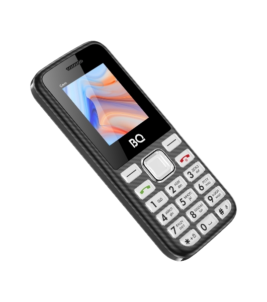 Мобильный телефон BQ 1860 Gem черный (без СЗУ в комплекте)