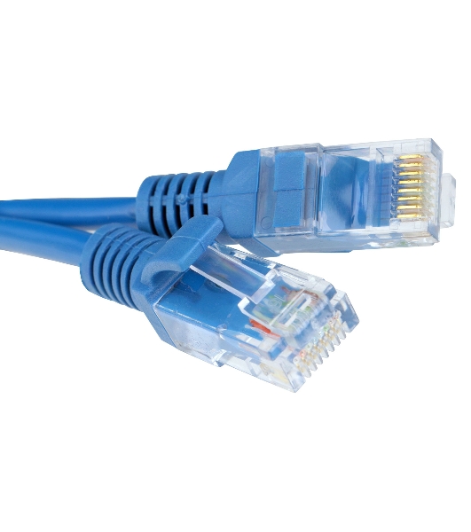 Патч-корд CCA light UTP Гарнизон PC-UTP-5e-3-B cat.5e, 3м, литой, многожильный синий