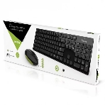 Комплект клавиатура+мышь Smartbuy 107365AG беспроводной, USB, 1000 DPI, чёрный, фото2