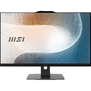Моноблок MSI Modern AM272P 1M AiO 27' FHD(1920x1080)IPS AG Non-touch, Core i5-120U (1.4GHz), 16Gb DDR5(2x8GB),512Gb SSD M.2,Intel UHD,WiFi,BT,camera,WirelessKB&mouse Eng/Rus,NoOS,1y war-ty,черный (9S6-AF8231-890)