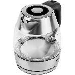 Чайник электрический Centek CT-0018, 1.2л, 1600Вт, стекло, серебристый, фото6